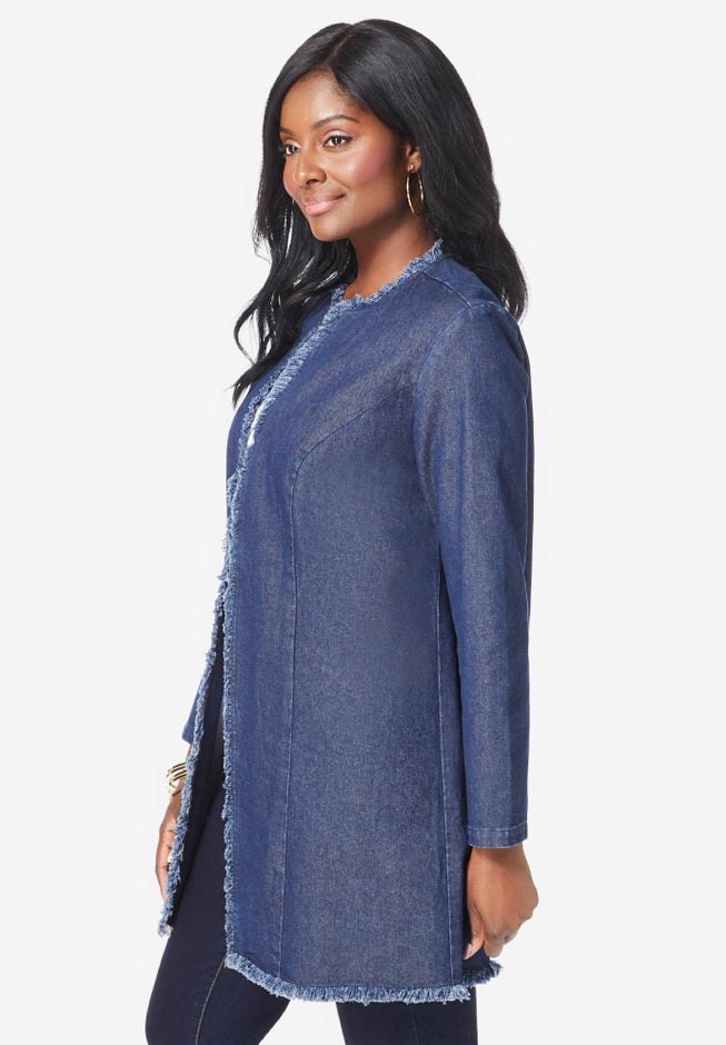 Fringe Trim Jacket image number null