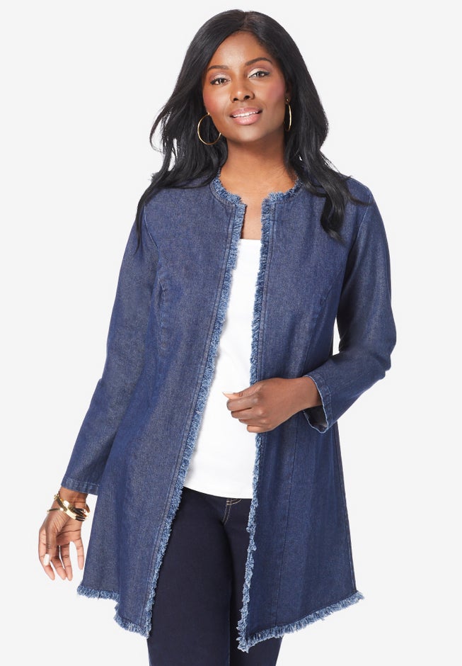 Fringe Trim Jacket image number null