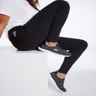 Stretch-Cotton Knit Pull-On Pocket Leggings image number null