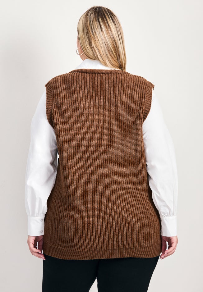 Veronica 2Fer Cable Vest image number 1