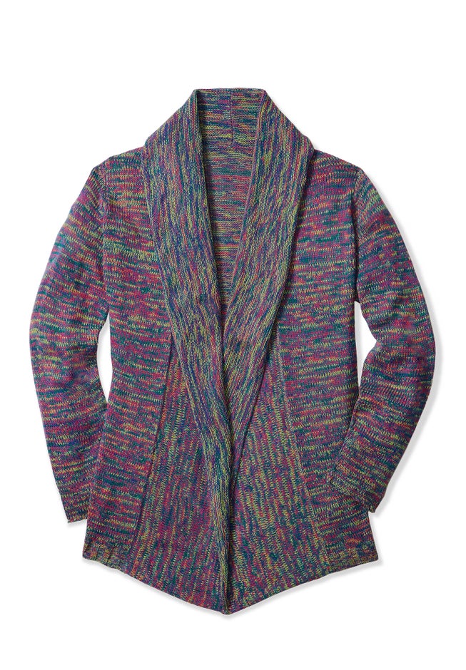 Multi Marled Cardigan image number 3