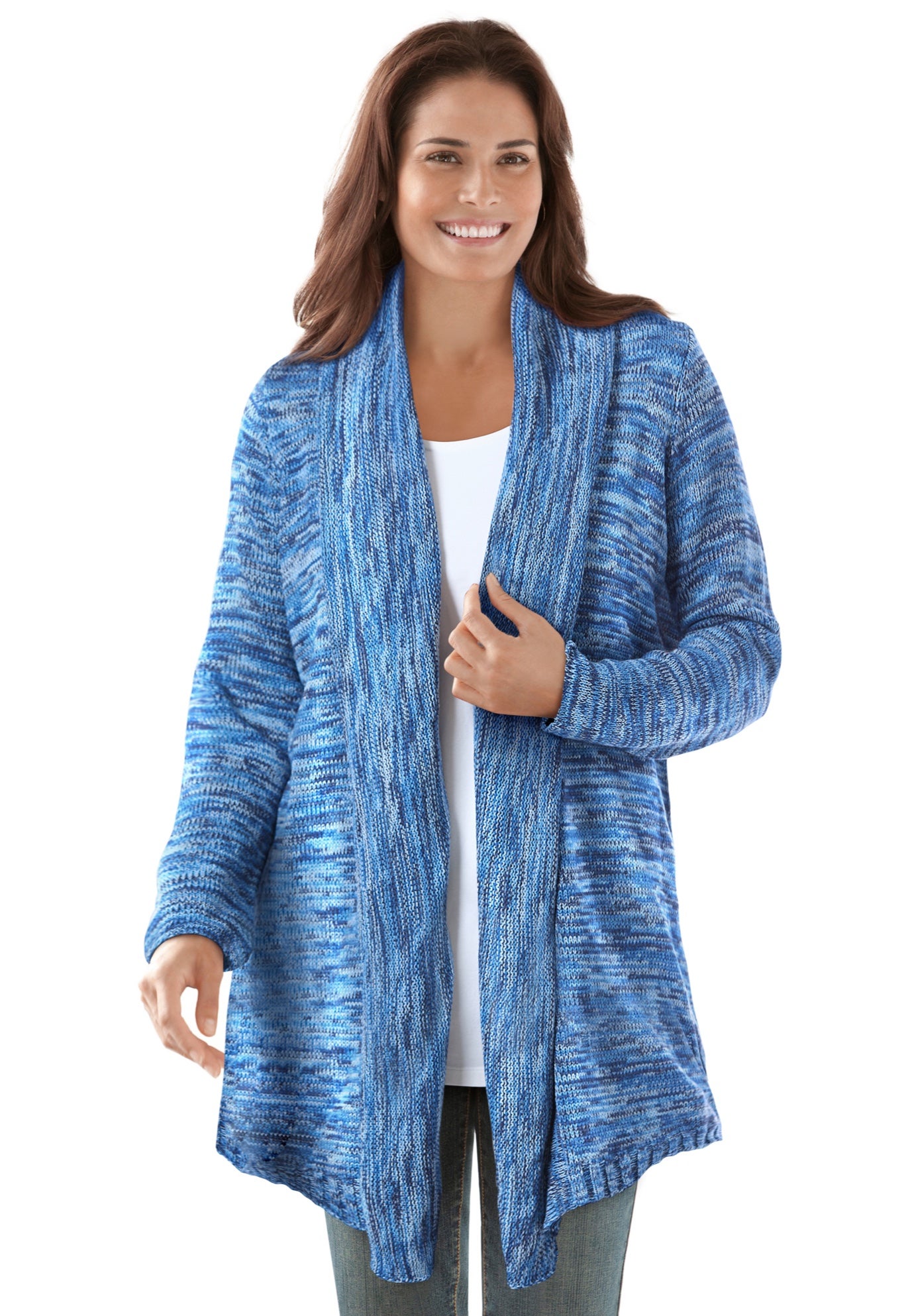 Multi Marled Cardigan Sweater image number 0