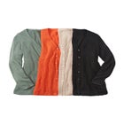 Babydoll Cardigan Sweater image number null