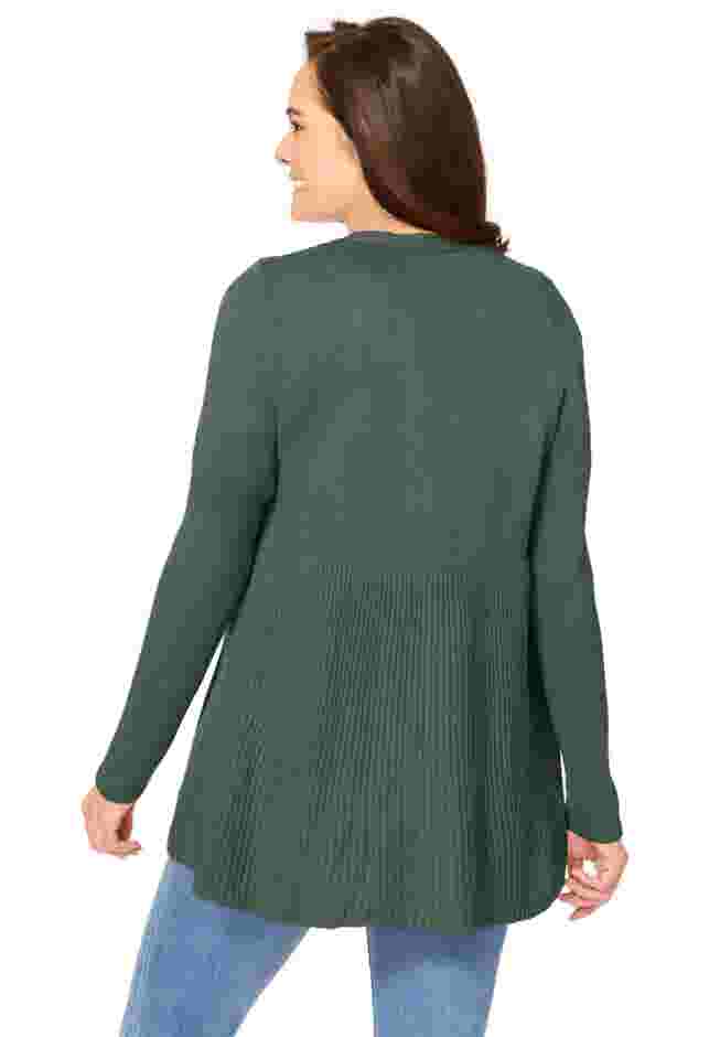 Babydoll Cardigan Sweater image number 1