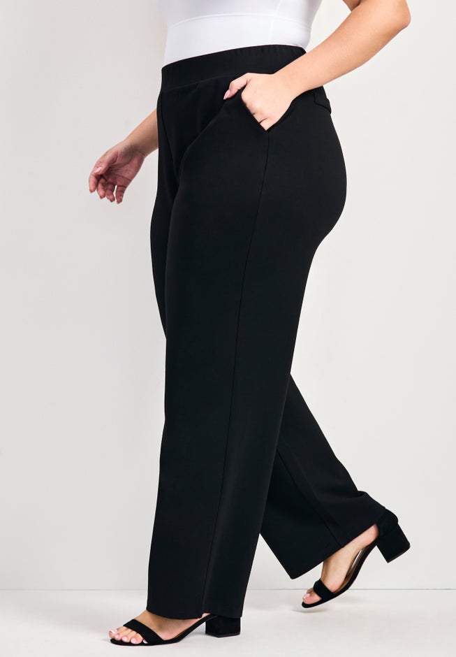 Zoe Ponte Straight Leg Pant image number 2