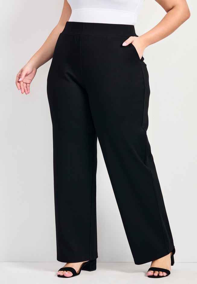 Zoe Ponte Straight Leg Pant image number 0