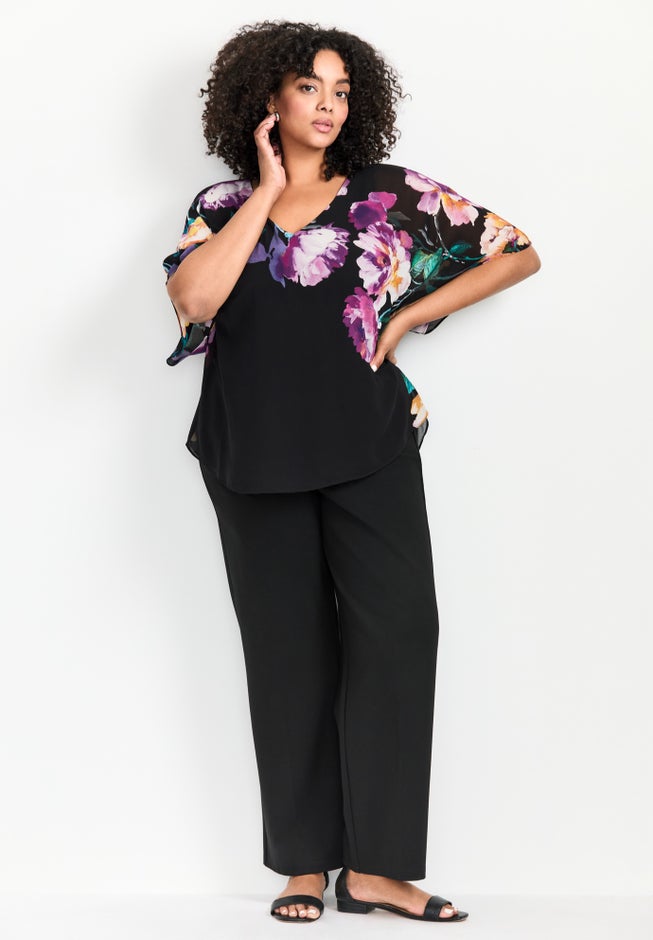 Love Story Overlay Blouse image number 5