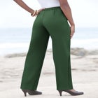 Classic Bend Over&reg; Pant &ndash; Woven Pull-On Straight Leg Pant image number null