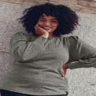 Jessica Rib Hacci Knit Top image number null