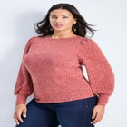 Jessica Rib Hacci Knit Top image number null