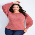 Jessica Rib Hacci Knit Top image number null