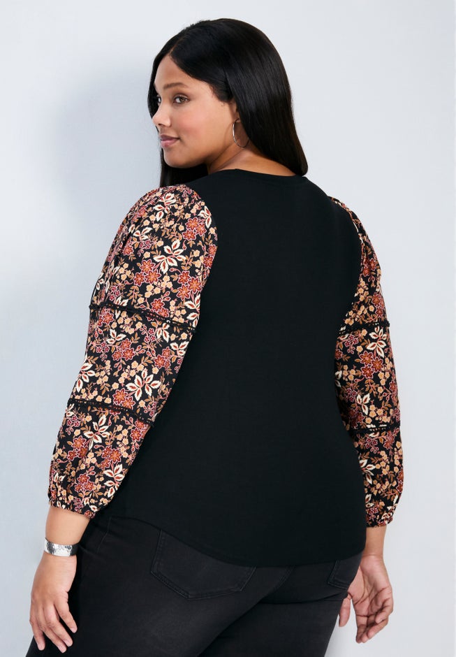 Melody Blouson Sleeve Top image number 1