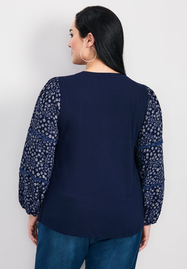 Melody Blouson Sleeve Top image number 1