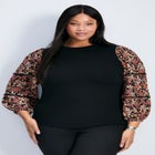 Melody Blouson Sleeve Top image number null