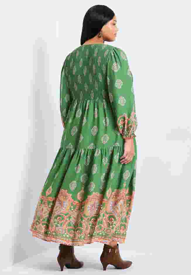 Sherry Shirred Bodice Maxi Dress image number 1