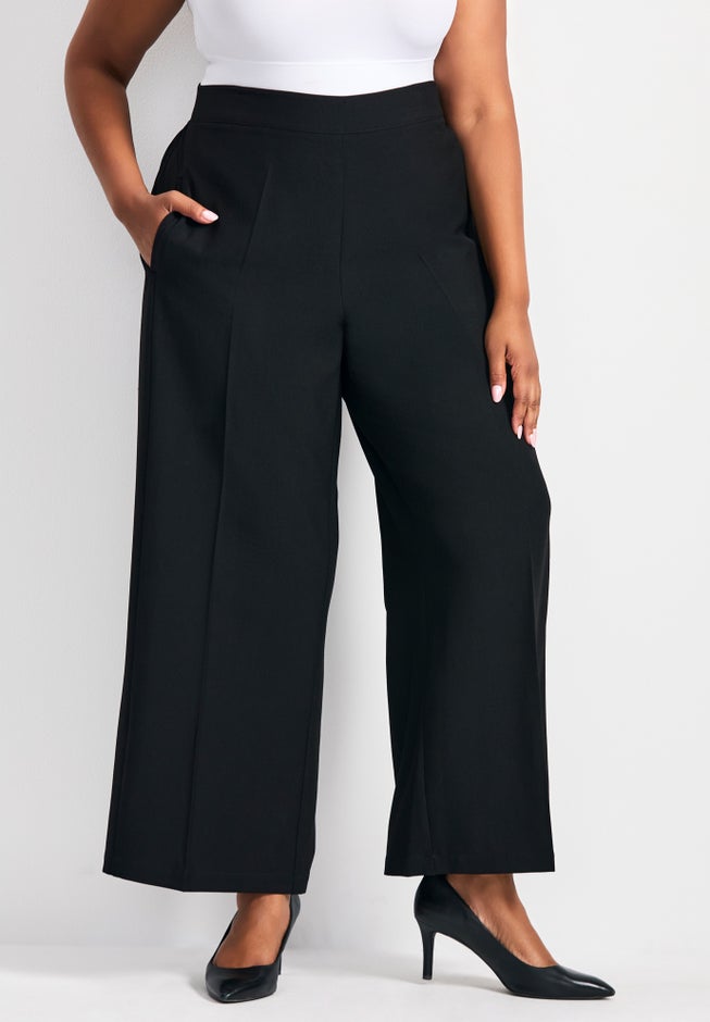 Anna Wide Leg Pleat Front Pant image number 0