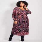 Harmony Twist Front Pleated Dress image number 0