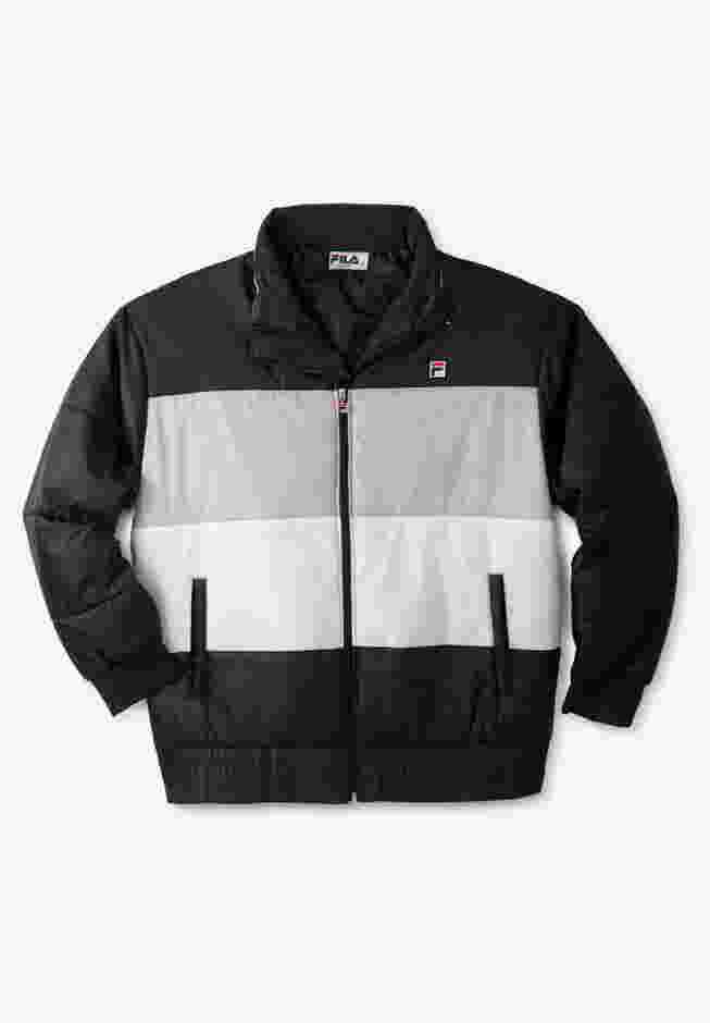 FILA® TRI-COLORBLOCK PUFFER JACKET image number 0