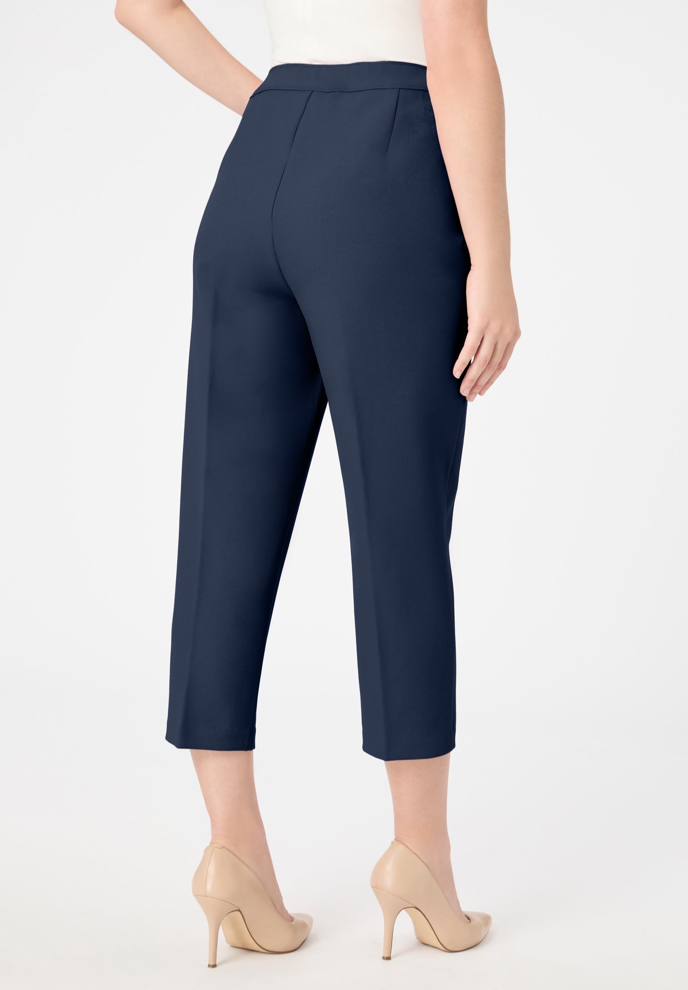 Plus Size Bend Over&reg; Capri Pant image number 2