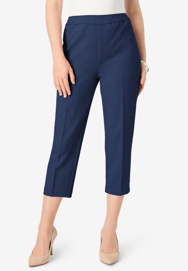 Plus Size Bend Over&reg; Capri Pant image number 1