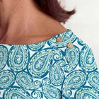 Stretch Cotton Boatneck Tunic image number 2