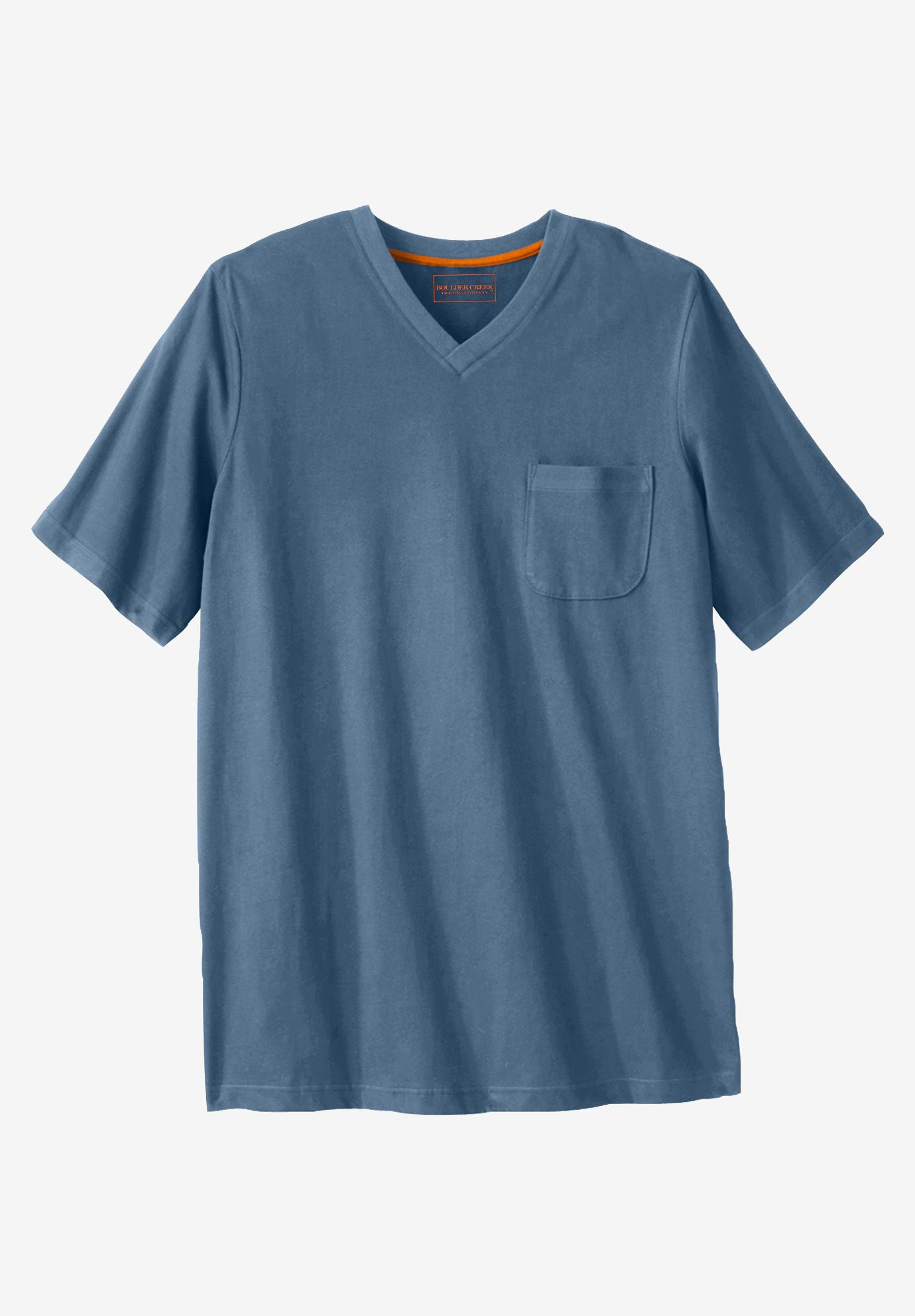 Heavyweight Pocket V-Neck Tee image number 0