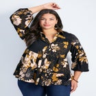 Flora Blouson Tiered Tunic image number null