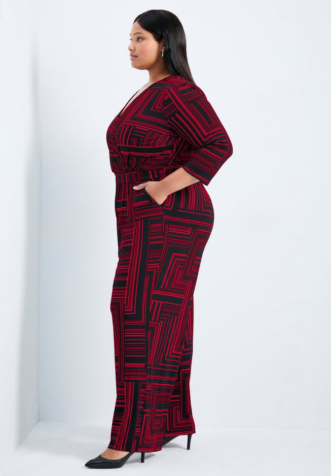 Mara Wrap Front Jumpsuit image number 2