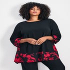 Marion Mixed Media Tunic image number 0