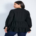 Amari Tiered Tunic Shirt image number null