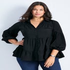 Amari Tiered Tunic Shirt image number null