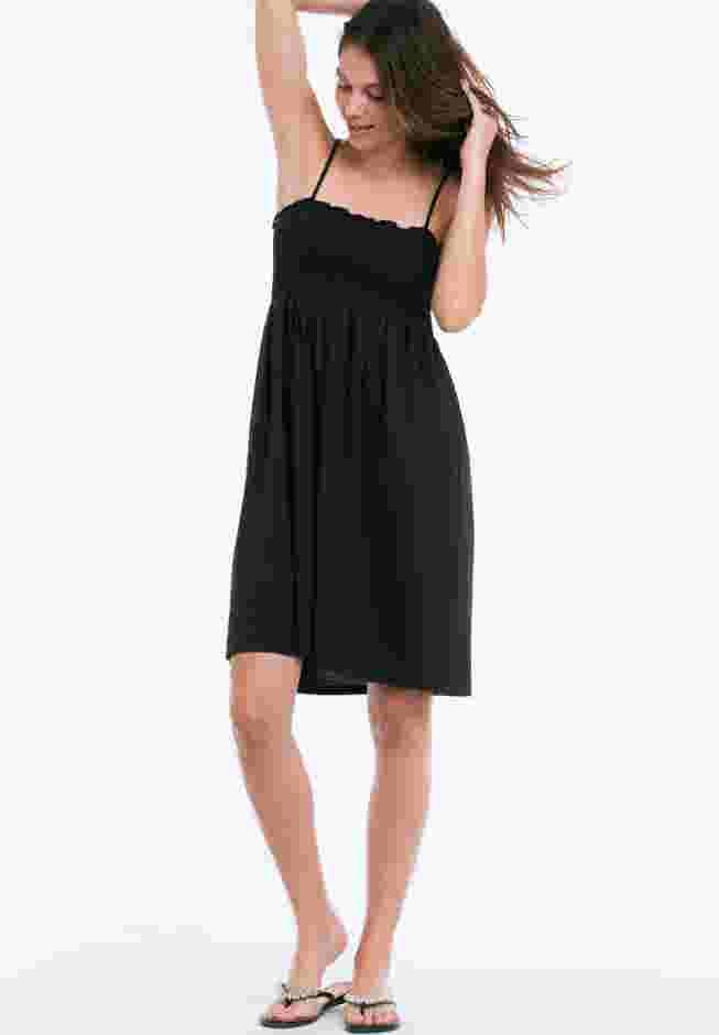 Smocked Bodice Tank Dress image number 0
