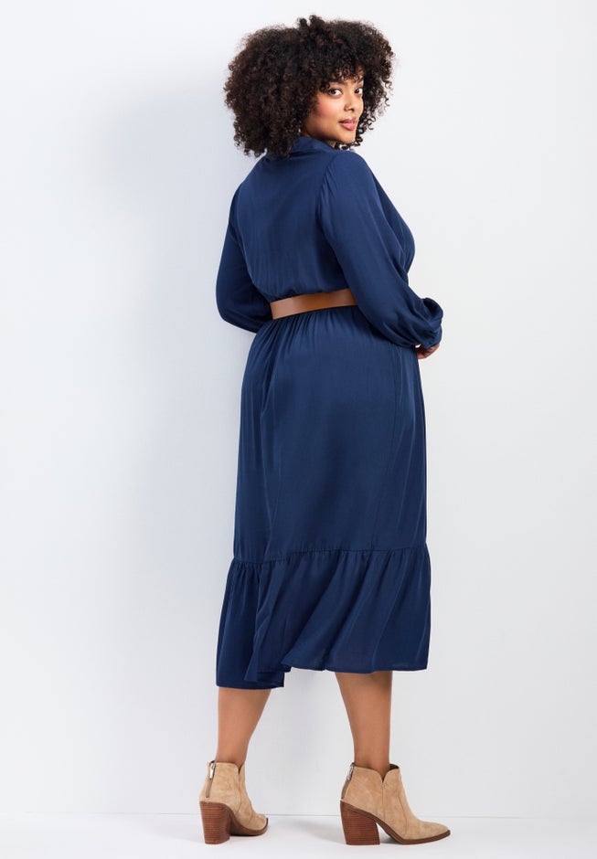 Averie Shirtdress with Belt image number 1
