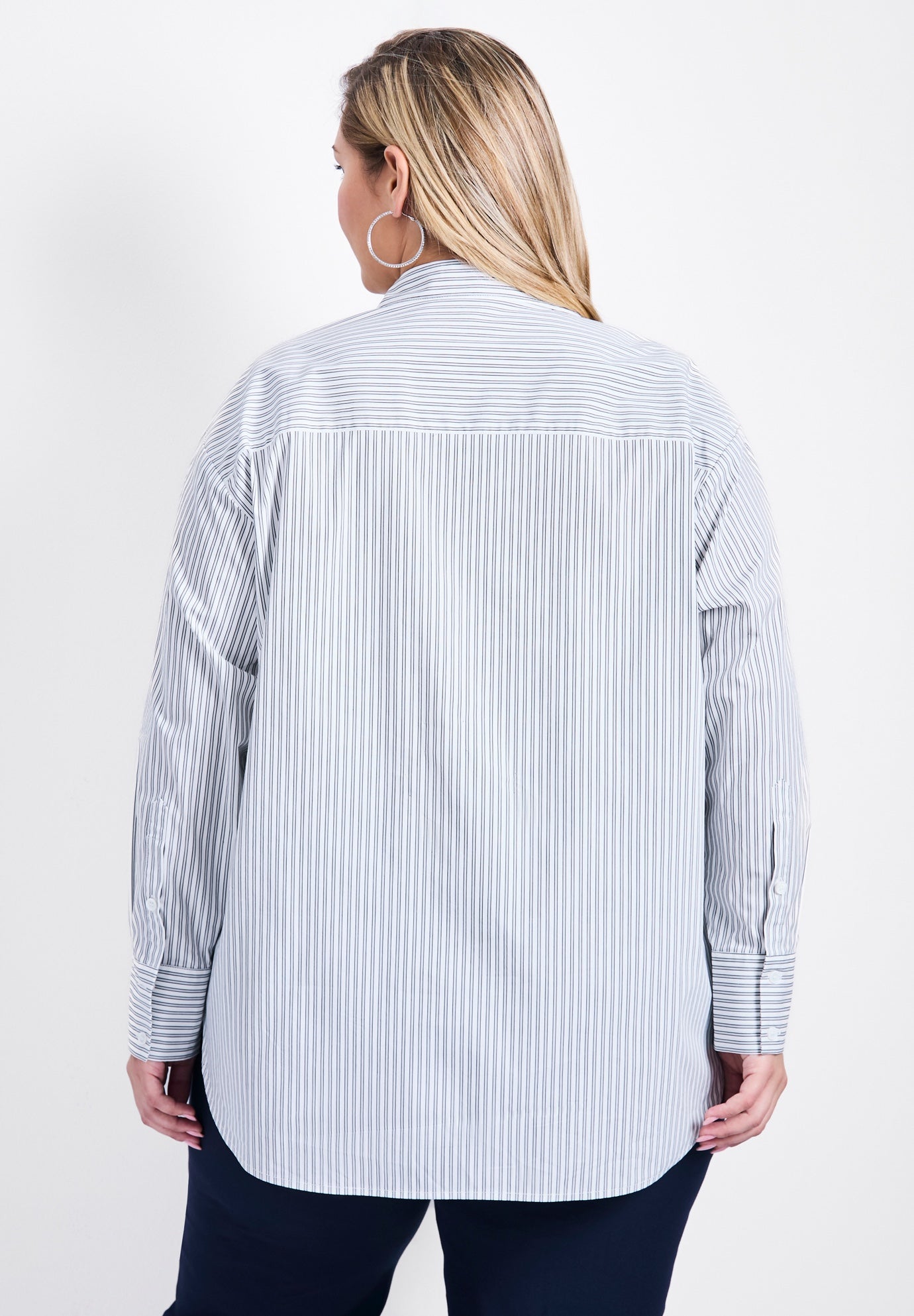 Karolina Stripe Poplin Shirt image number 1