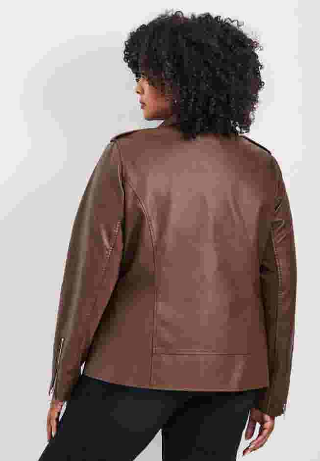 Jane Vegan Leather Jacket image number 1