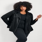 Jane Vegan Leather Jacket image number null