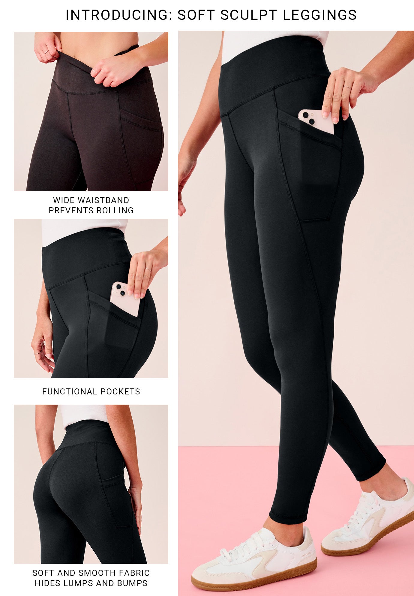 Soft Sculpt Side-Pocket Legging image number 3