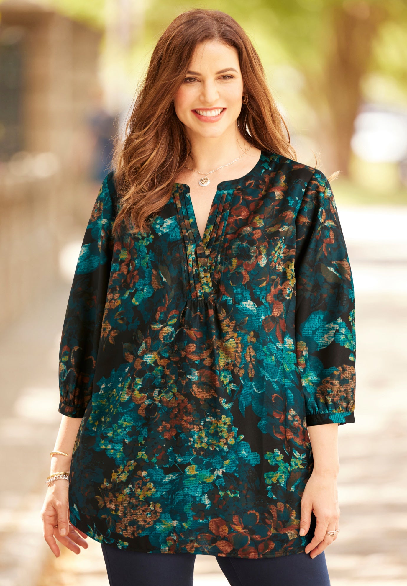 Muse Pintuck Tunic image number 0