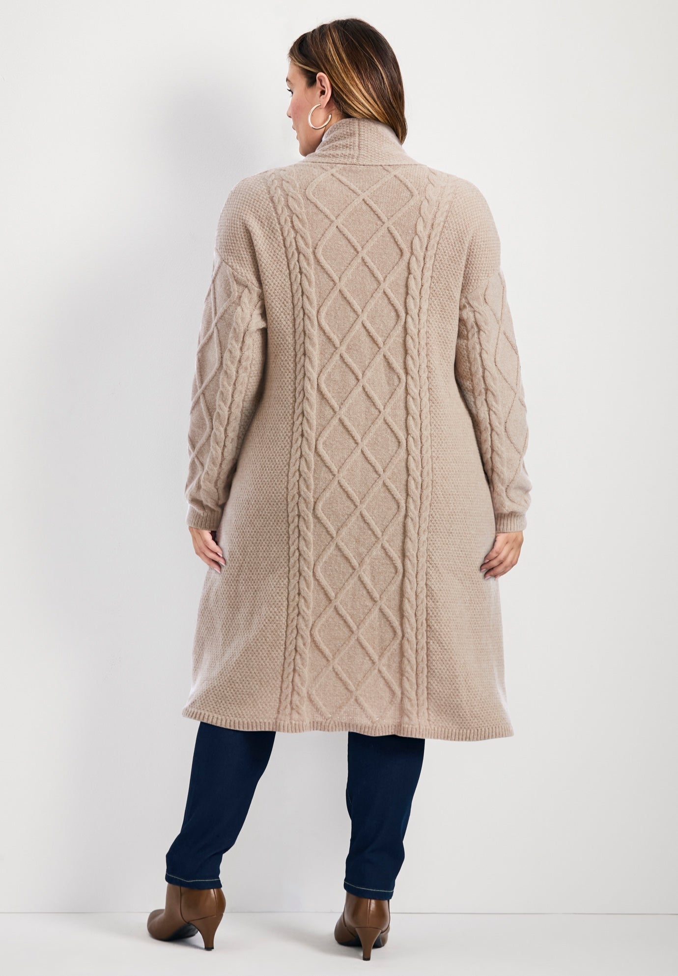 Paris Longline Cable Cardi image number 1