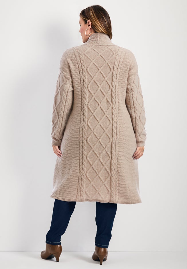 Paris Longline Cable Cardi image number 1