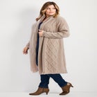 Paris Longline Cable Cardi image number null