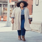 Paris Longline Cable Cardi image number null