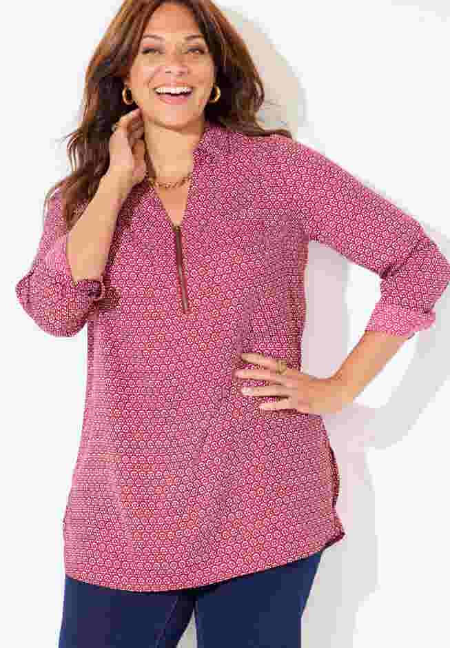Breezeway Half-Zip Tunic image number 3