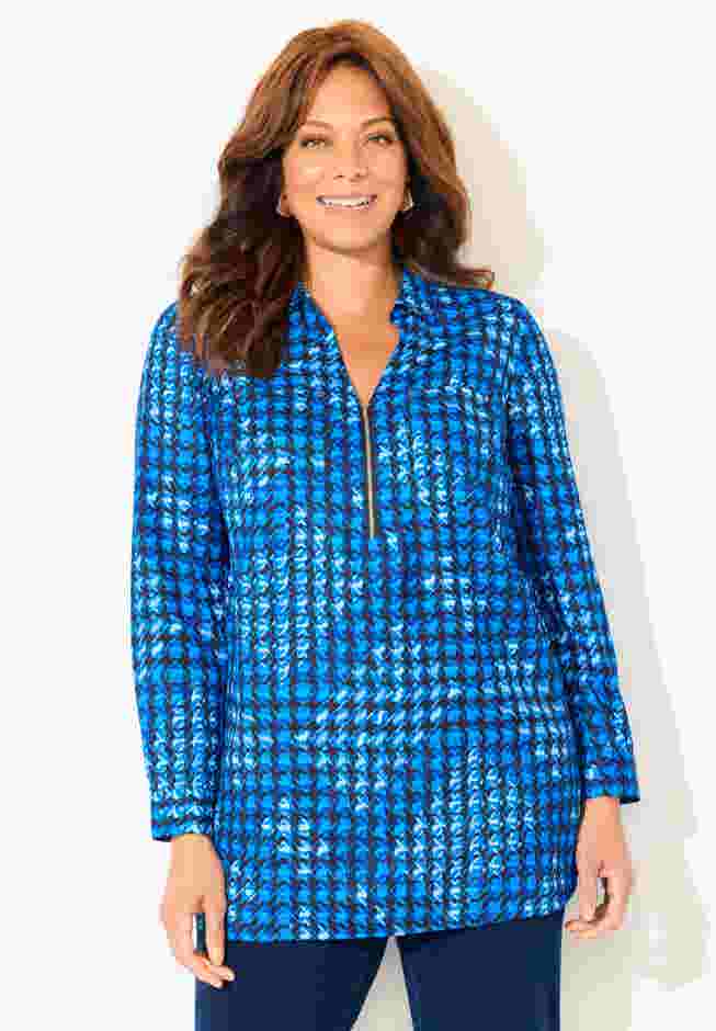 Breezeway Half-Zip Tunic image number 0