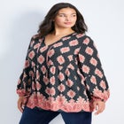 Mara Blouson Sleeve Tunic image number null