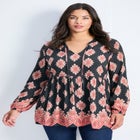 Mara Blouson Sleeve Tunic image number null