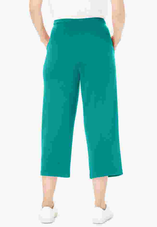 Sport-Knit Pull-On Capri Pants image number 1