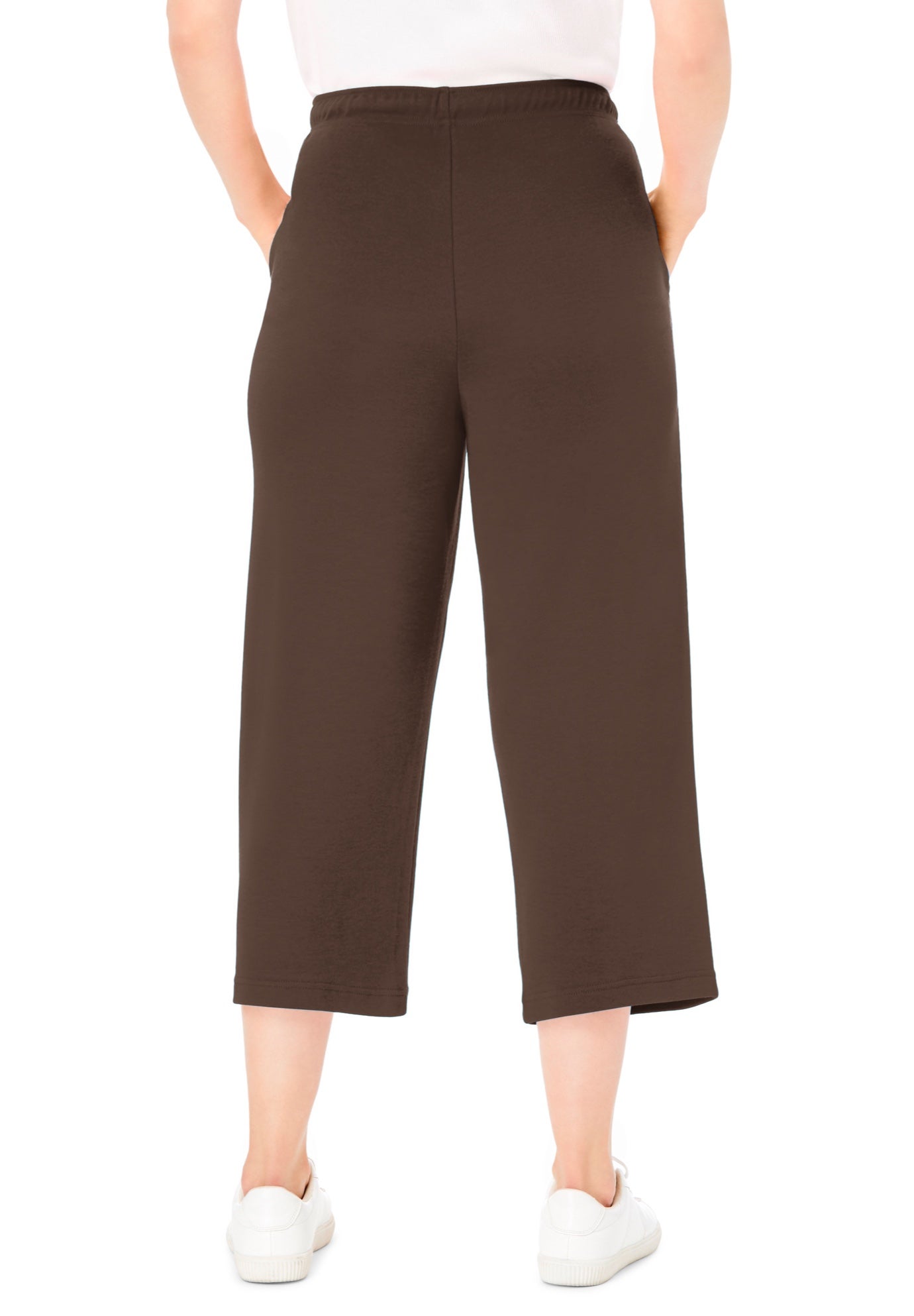 Sport-Knit Pull-On Capri Pants image number 1