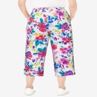 Sport-Knit Pull-On Capri Pants image number null