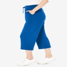 Sport-Knit Pull-On Capri Pants image number null